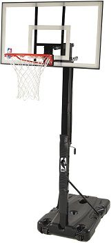 Spalding NBA 54 Portable Angled Basketball Hoop